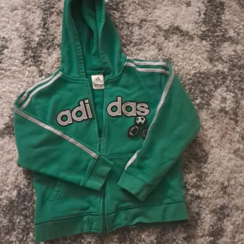 ADIDAS   JACKET HOOD KIDS SIZE 6